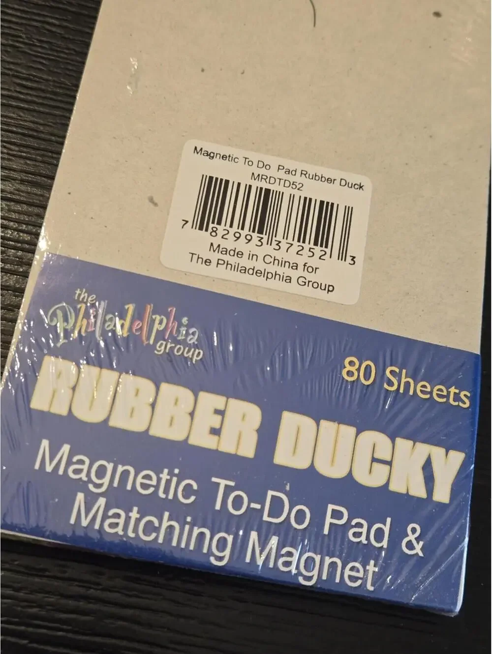 Rubber Ducky Magnetic To Do Pad Matching Magnet 80 Sheets Red Sealed New